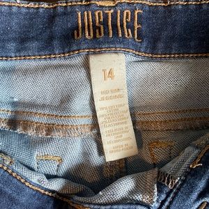 Justice jeggings size 14